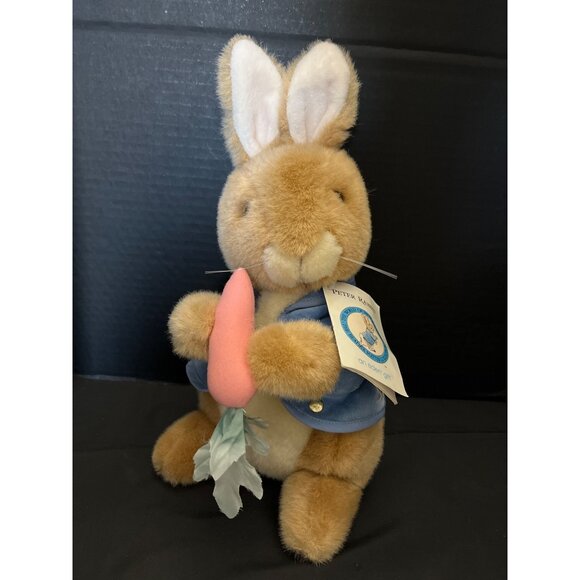 Eden Peter Rabbit Plush Stuffed Animal Beatrice Potter Unused With Tags 13” - Picture 1 of 11